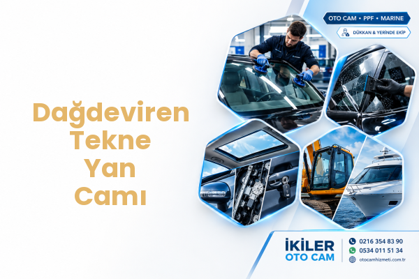 Dağdeviren Tekne Yan Camı