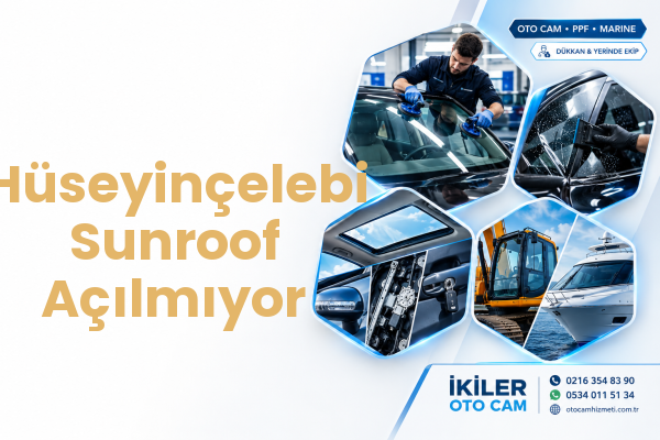 Hüseyinçelebi Sunroof Açılmıyor